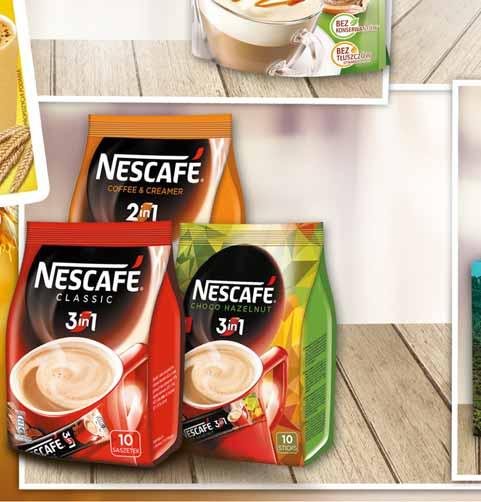 26 CAPPUCCINO 110 G sprzedaż po 72222797 NESCAFE 3W1, 2W1; 8/18 G