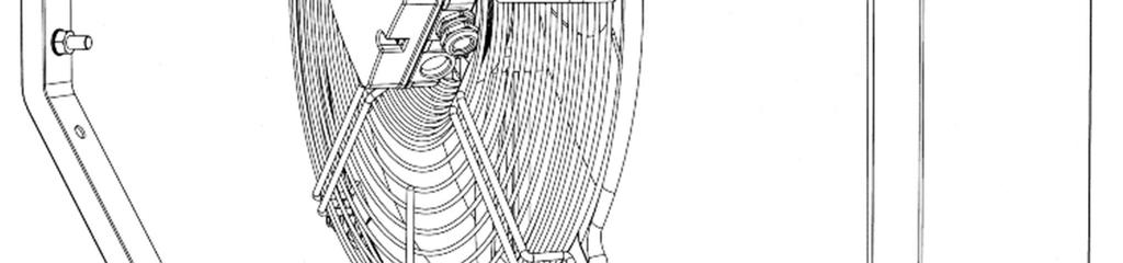 or 60 o. It is possible to rotate it along the points of the bracket connection with the unit. The INOX bracket is not standard equipment of the heater.