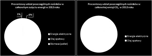 przygotowanie ciepłej wody użytkowej oraz przygotowanie posiłków. Dane pochodziły z zawartych umów na dostawę energii oraz faktur dokumentujących realny poziom zużycia energii.