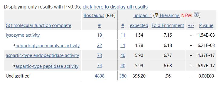GO Enrichment Analysis Wyniki