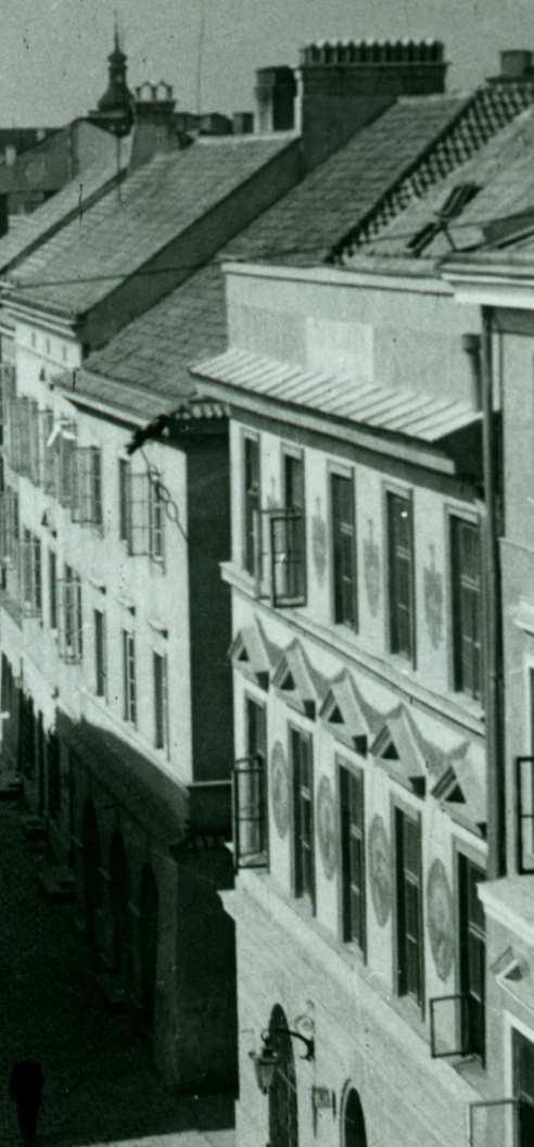 1930s, Bramowa street, Fragment panoramy