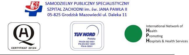 Dział Zamówień Publicznych Grodzisk Mazowiecki; 16.05.2017 r. SPS V.262.1.14.172.2017 Dot. postępowania na dostawę materiałów opatrunkowych.