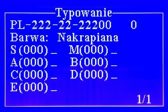 3.4.1. Typowanie. Po wybraniu opcji Typowanie z podmenu Typowanie system wyświetli ekran jak na rys. 3.18. Rys 3.18 Typowanie Typowanie.