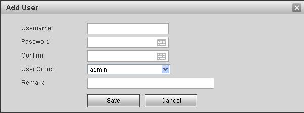 Instrukcja obsługi - VTO12XX 5.2.7 Zmiana hasła Wywołać pozycję System Config -> Change Password w celu zmiany hasła logowania przez przeglądarkę.