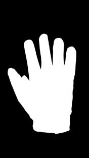 GLOVE 1 2 3 4 cm inch size