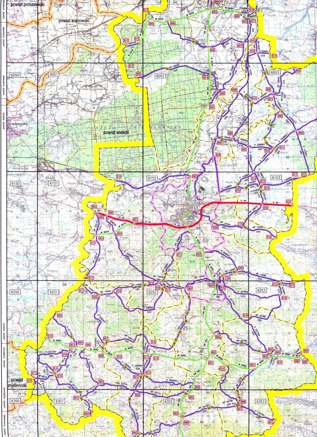 Załącznik Nr 3 do SST Mapa dróg