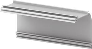 Aluminium Tube; Diameter 45 mm; L-6 m Kolory / Colours: Rura Aluminiowa Ø45 mm; L-5 m - Wzmocniona