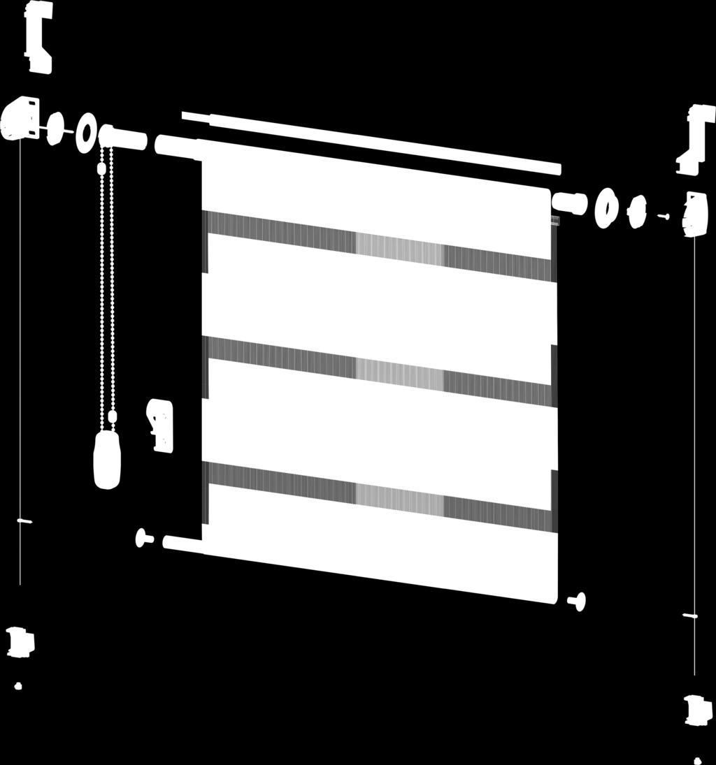 * The maximum height of the roller blind depends on the thickness of the fabric used. ** Maksymalna powierzchnia rolety nie może przekraczać, m. ** The max.