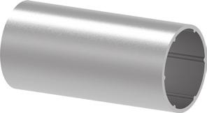 katalogowy RM-8 IMPRESJA Wałek Nawijający Aluminiowy; Ø8 mm; L- 6 m Aluminium Tube; Diameter 8 mm; L-6 m Kolory / Colours:
