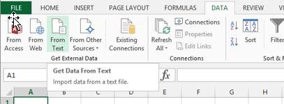 Co do zasady po otwarciu pliku w Excelu program powinien podzielić zawartość pliku na kolumny.