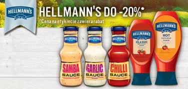 Musztarda KAMIS 180-185 g 11,28-11,61/ 2 09 Sos majonezowy WINIARY 50 g 15,69/ 5 49 GRILL&chill grillowe HistoriE Więcej inspiracji znajdziesz na Carrefour.