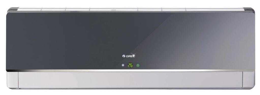 KLIMATYZACJA / KLIMATYZATORY ŚCIENNE RAC / GREE Klimatyzator ścienny COZY MIRROR GREE - innowacyjna seria z technologią inwerterową, funkcja -24 h programu, dostępny w dwóch wariantach