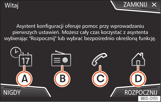Symbole funkcyjne i tekst: obsługa i działanie 1 2 3 4 5 POWRÓT Naciśnij, aby zmienić język klawiatury. Języki klawiatury można wybrać w menu Ustawienia systemowe strona 94.