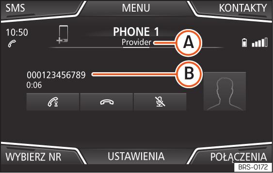 System zarządzania telefonami Symbol: Znaczenie rys. 70 WYBIERZ NUMER KONTAKTY Otwiera klawiaturę do wprowadzenia numeru telefonu strona 87.