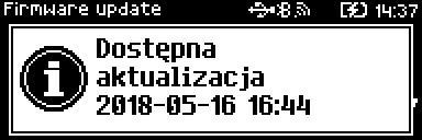 AKTUALIZACJA Pozycja umożliwia zarządzanie aktualizacją oprogramowania kasy.
