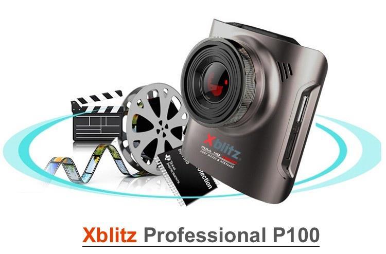 Rejestrator jazdy, kamera samochodowa P100 firmy Xblitz pozwoli Ci na spokojną codzienną jazdę jak i bezpieczną podróż.