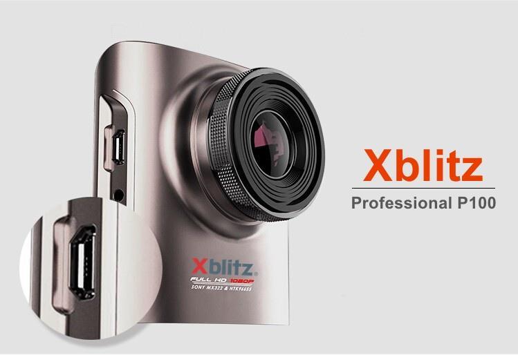 mini kamerkę Xblitz P100 charakteryzuje doskonała jakość obrazu nawet przy dużym naświetleniu dzięki funkcji WDR, która reguluje obraz gdy trafia do niego zbyt dużo światła.