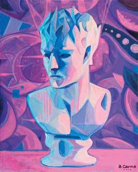 'IMAGINE' 2015' 59 KAMIL JAKÓBCZAK (ur. 1990) Uchogram z wąsem, 2016 r.