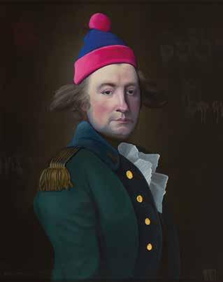 : 'TYCJAN' na odwrociu opisany: 'TYCJAN "GENERAL" ACCORDING TO: JEAN-LAURENT MOSNIER oli & gold