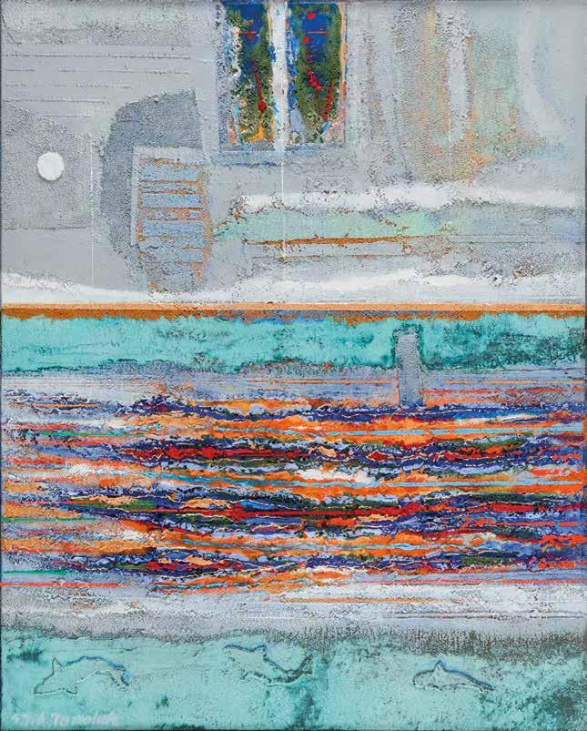 83 STANISŁAW TOMALAK Z cyklu 'Morza i Porty', Fragment 346, 2016 r.