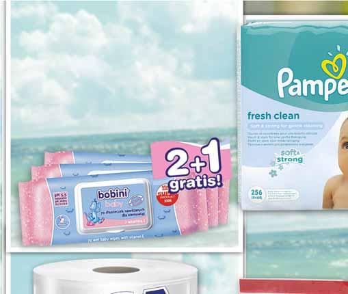 BOBINI CHUSTECZKI NAWILŻANE 60 SZT., 70 SZT.