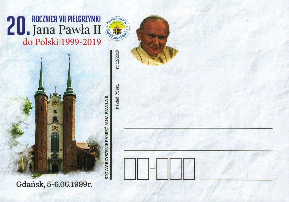 Jan Paweł II. Dhx-11 2019 Dhx-12 2019 I nr 11/2019. 20.ROCZNICA VII PIELGRZYMKI Jana Pawła II do Polski 1999-2019.
