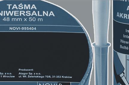 NAZWA GRUPY PRODUKTÓW / DZIAŁ MATERIAŁY USZCZELNIAJĄCE I IZOLUJĄCE Taśma PTFE WODA s.