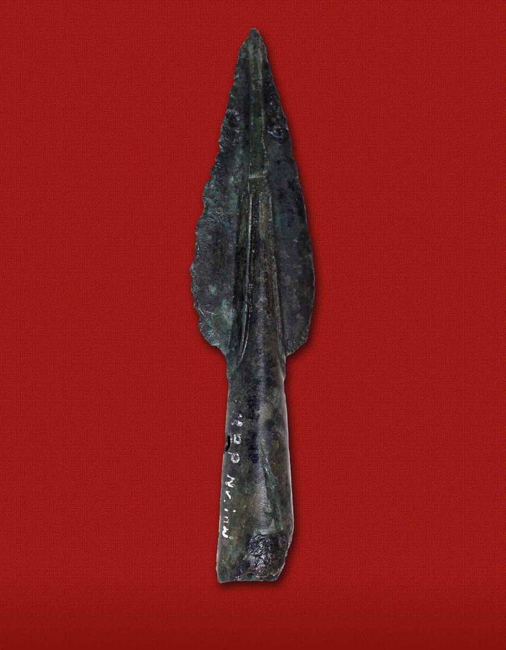 Siedliska, pow. rzeszowski grot oszczepu (znalezisko luźne), kultura Gáva. Zbiory: Muzeum Okręgowe w Rzeszowie Siedliska, pov. Rzeszów hrot oštepu (ojedinelý nález), kultúra Gáva.