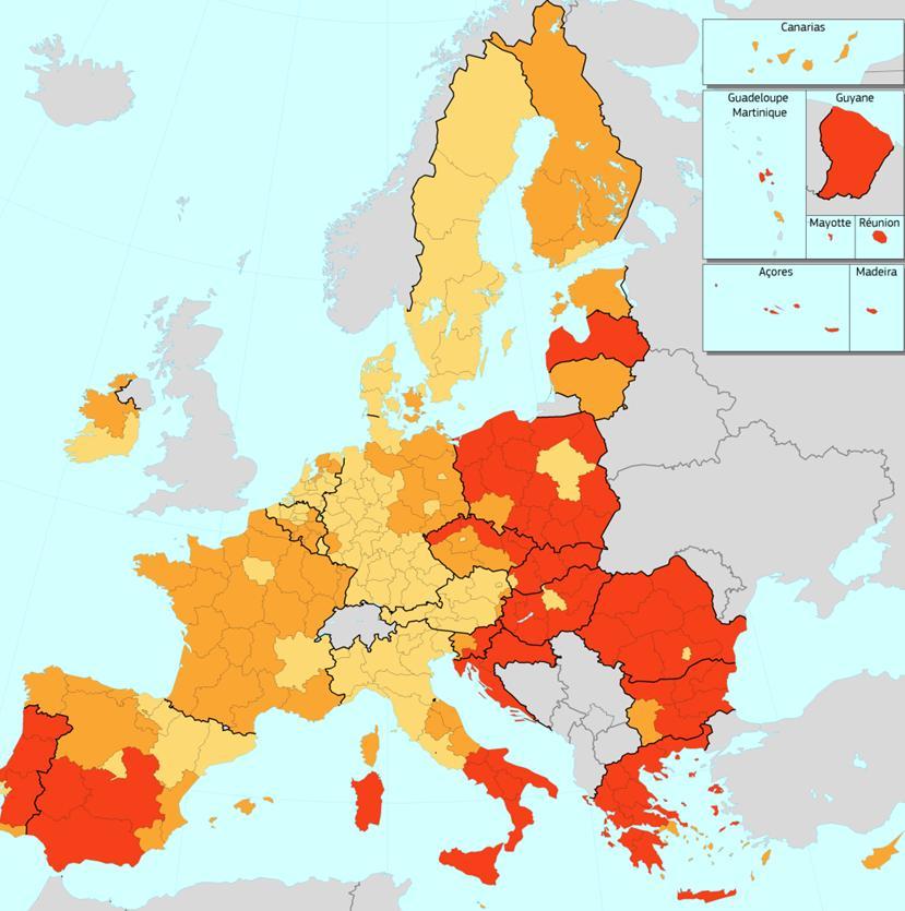 3 Limit wkładu UE 70% Regiony słabiej rozwinięte Fundusz