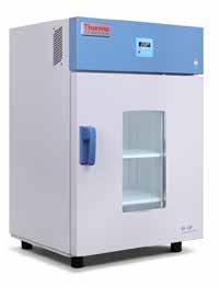 INKUBATORY Z CHŁODZENIEM THERMO Heratherm IMP 400 Pojemność (L) Inkubatory chłodzące Heratherm posiadają intuicyjny interfejs użytkownika: n Łatwe w użyciu sterowanie mikroprocesorowe n Ustawienie