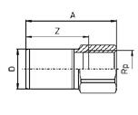 System KAN-therm Steel Sprinkler KAN-therm śrubunek GW press Wymiar l z Ilość w Kod Cena zł/szt.