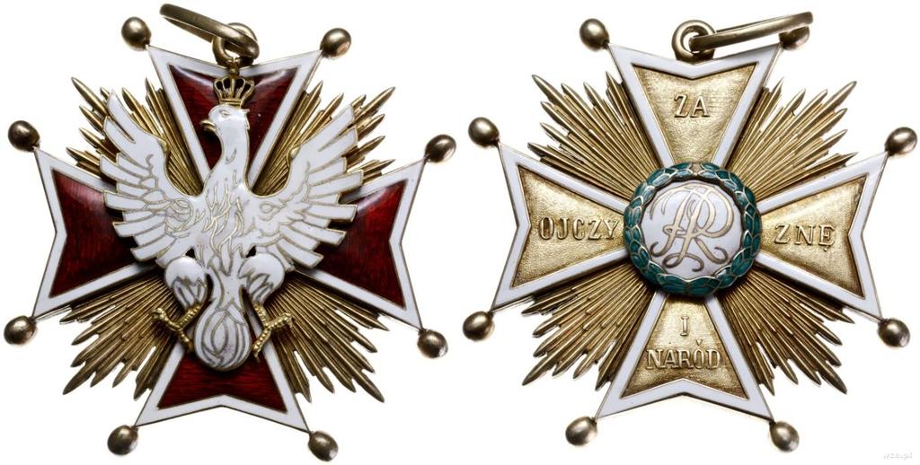Order Orła Białego Najstarsze i najwyższe odznaczenie państwowe Rzeczypospolitej Polskiej nadawane za znamienite zasługi
