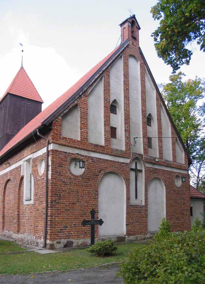 Szczęśliwie nie wymieniono wówczas wszystkich elementów dawnej konstrukcji do naszych czasów zachowały się bowiem krokwie z mieczami stopowymi z pierwotnej więźby z około 1429 r.