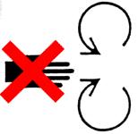 Należy przeczytać wszystkie tabliczki z symbolami dotyczącymi bezpieczeństwa, jakie znajdują się na maszynie i postępować zgodnie z instrukcjami.