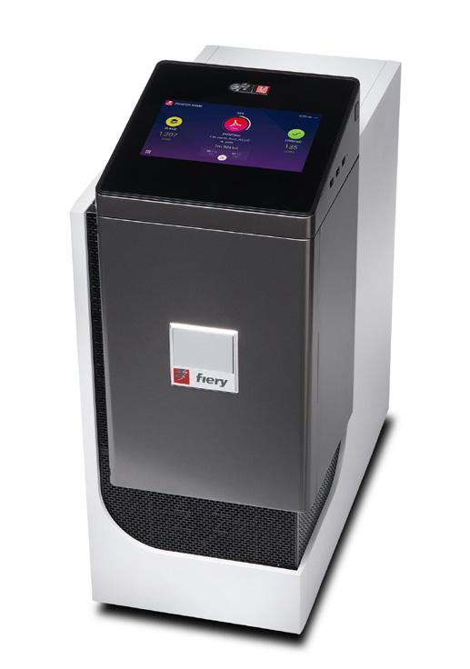Obsługa wielu platform INTERFEJSY CYFROWE Dostępne są wydajne serwery druku EFI, bazujące na nowym oprogramowaniu systemu Fiery FS300 Pro.