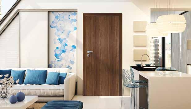 120-180 drzwi zbudowane są z ramiaka drewnianego