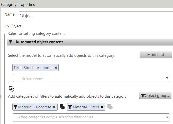 Przykład: Tworzenie kategorii użytkownika za pomocą automatycznych podkategorii na podstawie nazw obiektów w Organizatorze Na tym etapie zostanie utworzona kategoria użytkownika dla zespołów (strona