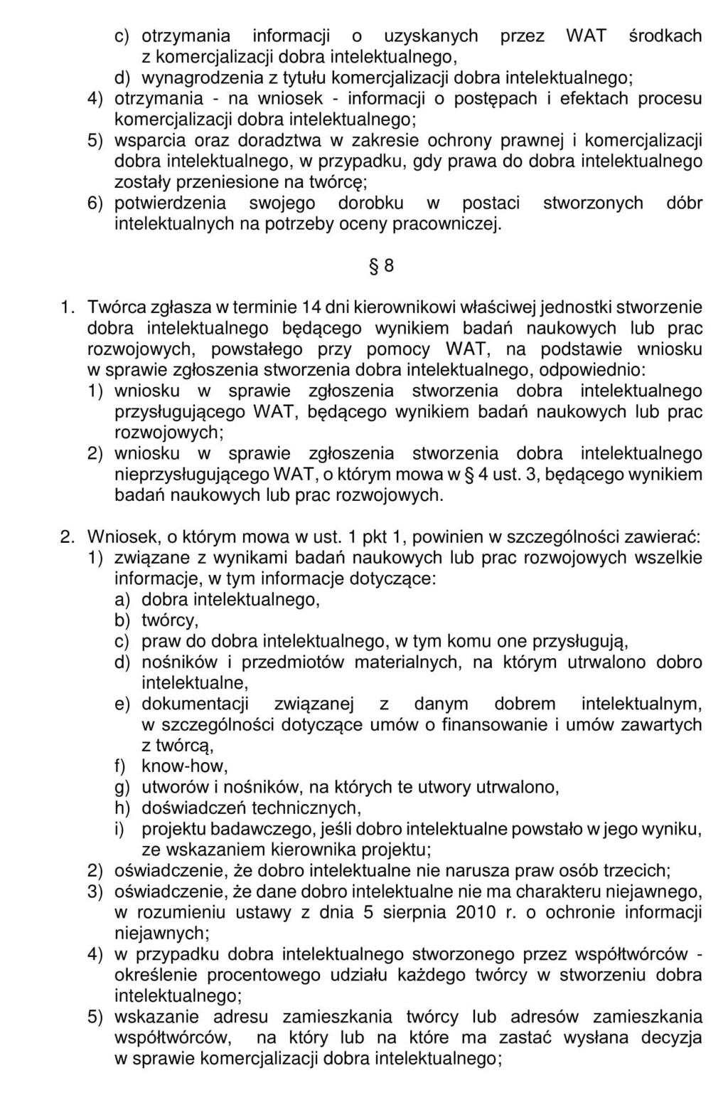 załącznik nr 1 "Regulamin