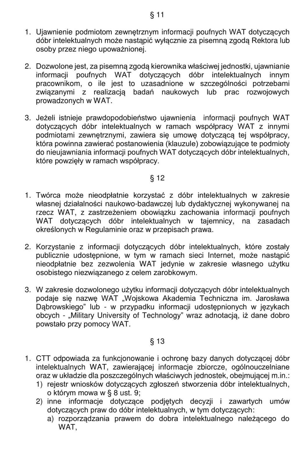 załącznik nr 1 "Regulamin