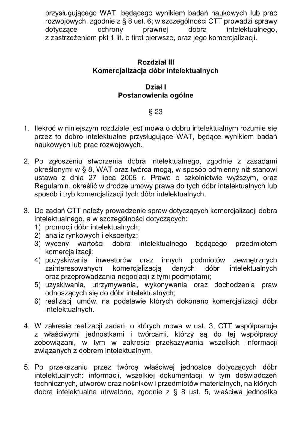 załącznik nr 1 "Regulamin