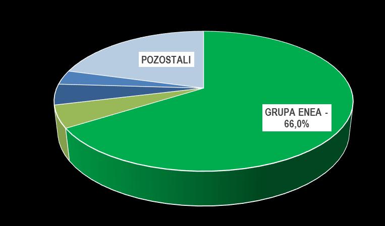 21.962.189 akcji, co łącznie z jej spółka zależną Enea Wytwarzanie Sp.