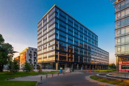 WOŁOSKA 24, około 23.258 m2 Projekt finansowanty przez bank PKO Bank Polski S.A. W marcu 2016 r. uzyskano pozwolenie na użytkowanie.