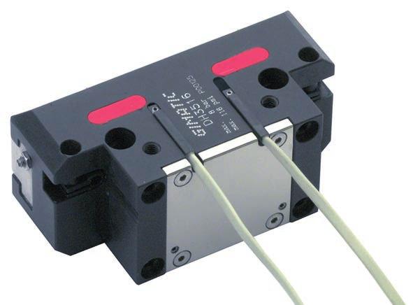 2-jaw self-centering pneumatic parallel gripper (series ) Double acting with optional springs