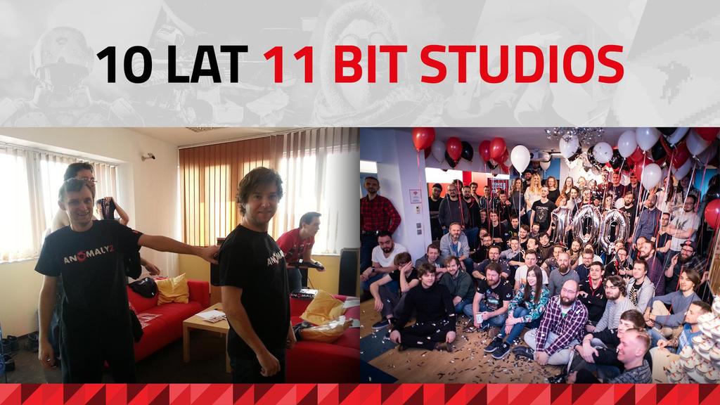 10 LAT 11BIT STUDIOS Początki Spółki fotografia