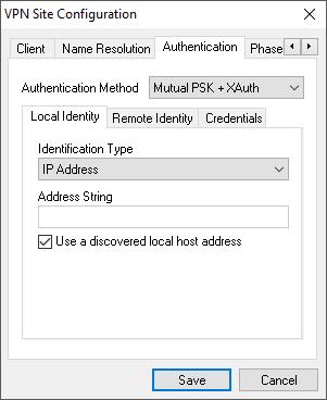 IPSEC Xauth