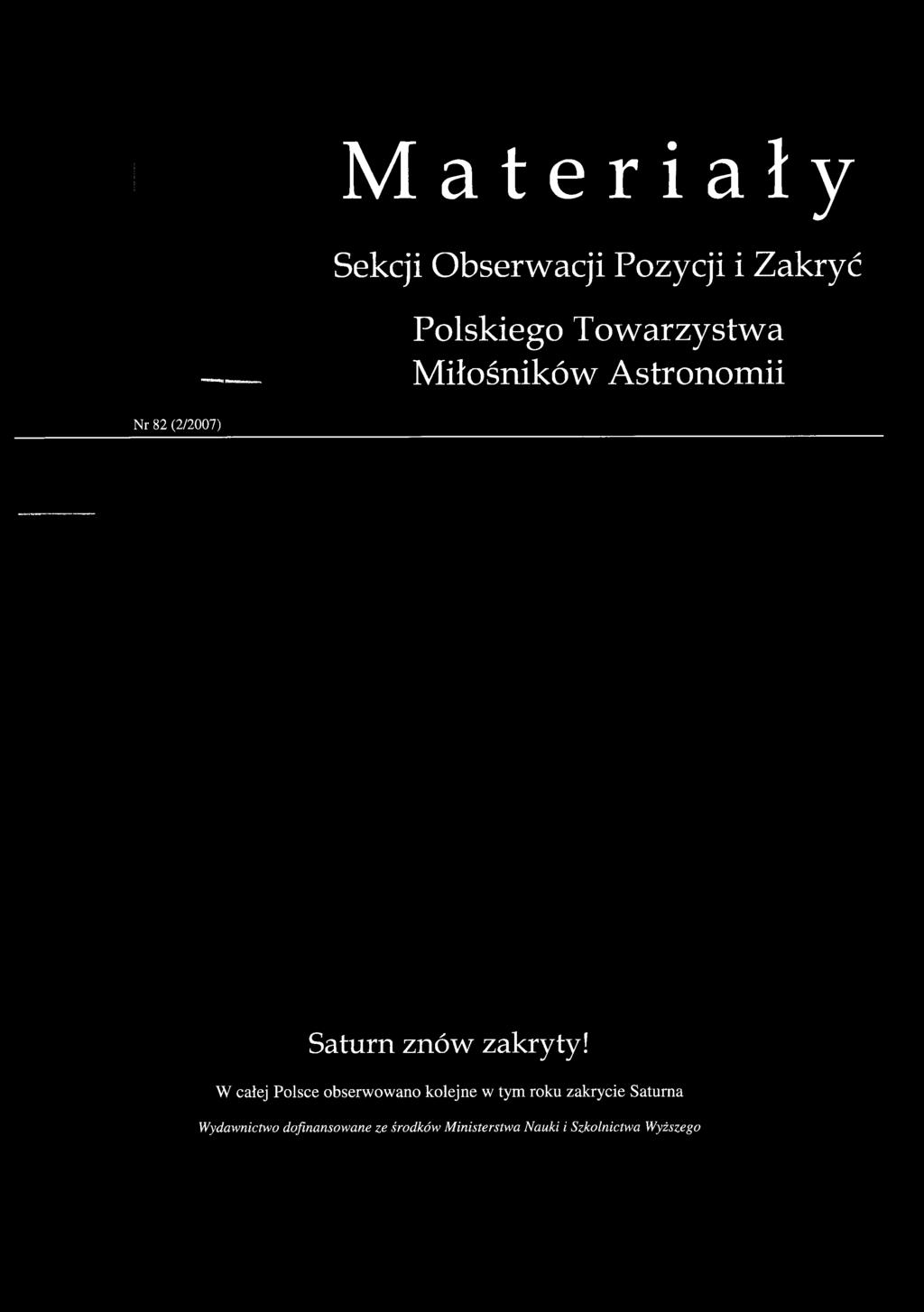Towarzystwa Miłośników Astronomii