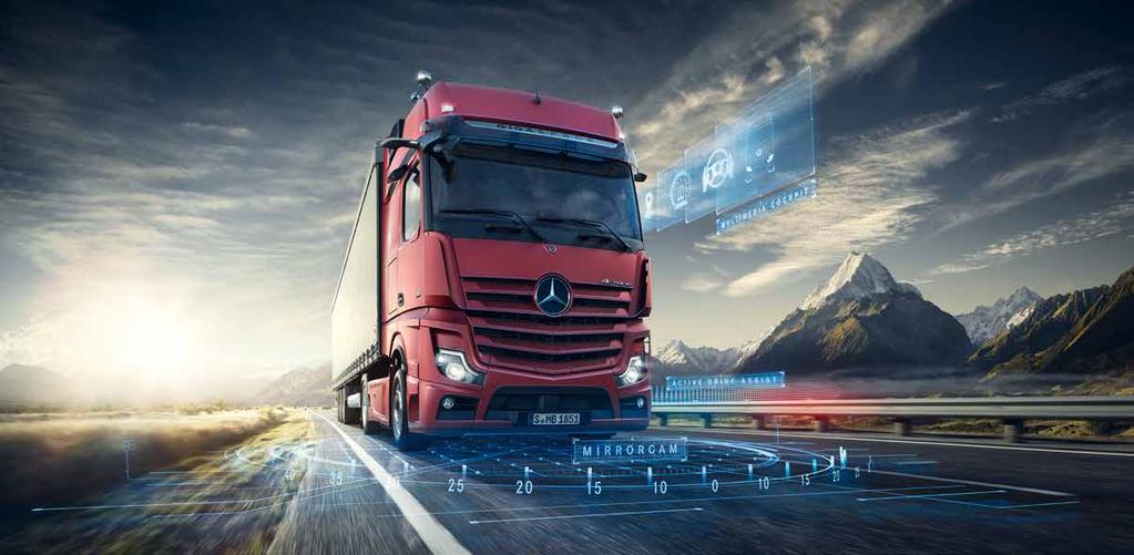 Nowy Actros. Transport dalekobieżny. 18-33 ton.