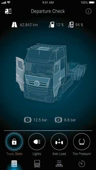 Keyless Start. Podobnie jak cały nowy Actros, również nowy kluczyk nie tylko ładnie wygląda, ale także ułatwia obsługę pojazdu.