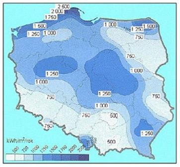 b) Energia wiatrowa Zgodnie z raportem Urzędu Regulacji Energetyki (URE), wg stanu na koniec czerwca 2014 roku, województwo pomorskie posiada 40 instalacji wiatrowych o łącznej mocy 495,8 MW.