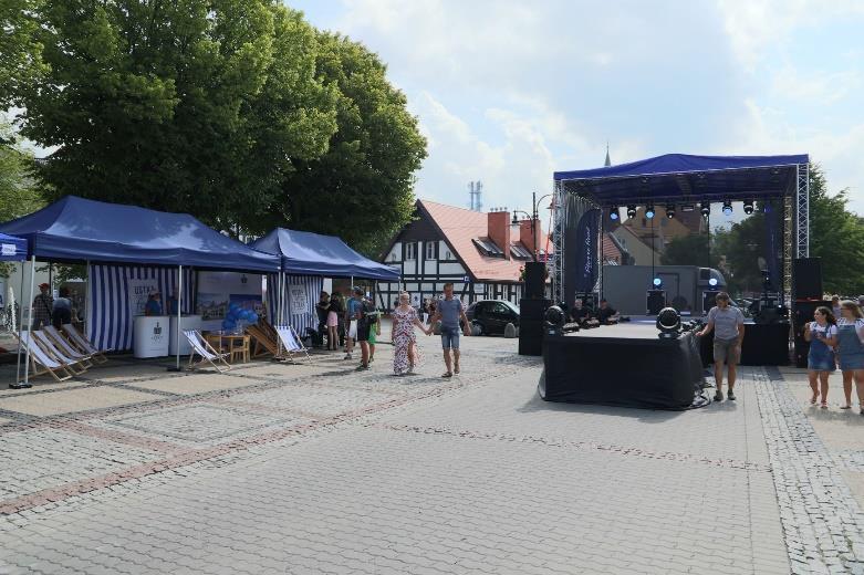Aktywna współpraca z Wydziałem Promocji Miasta Ustka Promocja wydarzeń